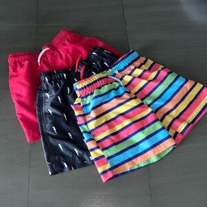 BOYS 3 pc SWIM TRUNKS SUIT S
